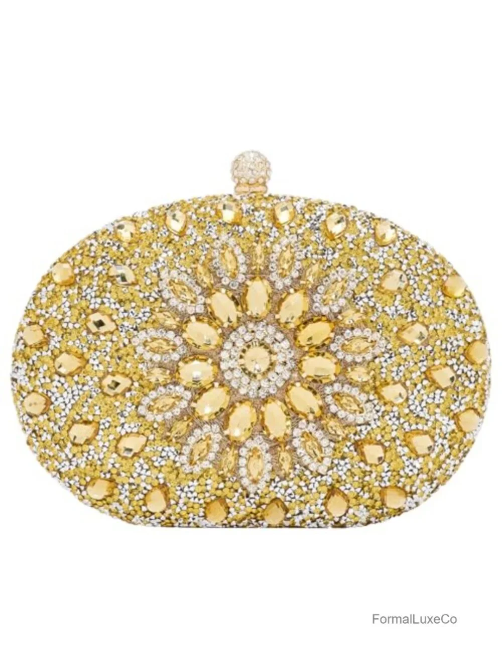 Rhinestone Evening Clutch Purse for Women Formal Wedding Party Bag